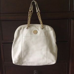 Tory Burch cream bag!